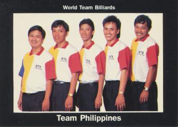 1993 Pro Billiards Tour #103 Team Philippines Front